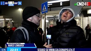 Juventus Napoli 10 😱 Delusione dei tifosi napoletani e sfottò tifosi Juve le reazioni dallo stadio [upl. by Barbour68]