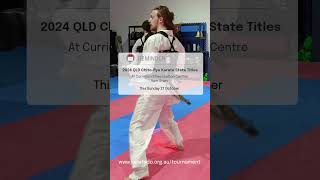 2024 QLD ChitoRyu Karate State Titles [upl. by Analah]