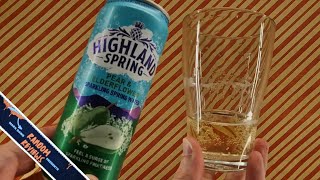 Highland Spring Pear amp Elderflower  Random Reviews [upl. by Aidul137]