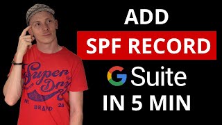 G Suite SPF Record Step By Step Tutorial For Beginners  In 3 Minutes [upl. by Atiz]