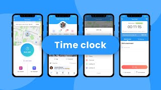 Connecteam  The Worlds Best Employee Time Clock App [upl. by Adne]