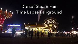 Dorset Steam Fair  Time lapse Fairground [upl. by Frasquito]