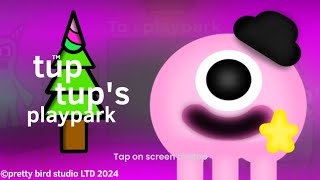 Tuptup playpark  full gameplay Garten of banban  fanmade [upl. by Suivatram849]