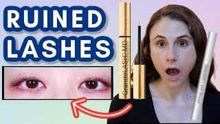 The TRUTH about LASH SERUMS GrandeLASH RevitaLASH Lash Boost Dr Dray [upl. by Norit]