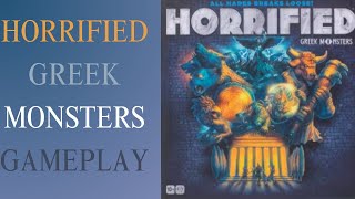 HORRIFIED GREEK MONSTERS GAMEPLAY [upl. by Akinet]