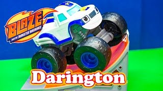 Unboxing the Blaze and the Monster Machines Talking Darington Monster Truck [upl. by Hyo773]