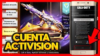 ✅COMO RECUPERAR MI CUENTA DE COD MOBILE CON ACTIVISION [upl. by Emlynn763]