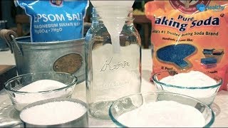 How to Make A Detox Foot Soak At Home to Flush Toxins  Healthy Channel [upl. by Eeneg990]