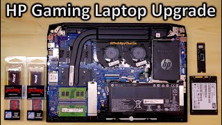 HP Pavilion Gaming Laptop Ultimate RAM and SSD Upgrade Guide [upl. by Markowitz540]