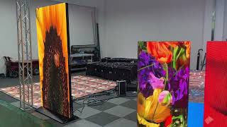 Rolling LED Display — Multiapplication multifunctional showroom [upl. by Remlap]