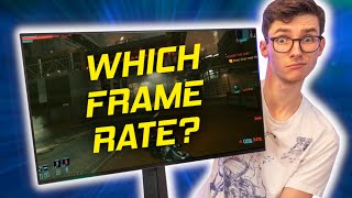 Whats The Best Frame Rate For Gaming 🤔 60 vs 120 vs 240 FPS [upl. by Imim989]