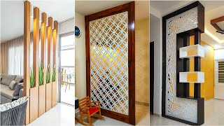 Living Room Partition Wall Design Ideas 2023 Rooom Divider Ideas For Home Interior Design Decoration [upl. by Arnaud467]