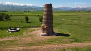 Burana tower Kyrgyzstan [upl. by Adlemy157]