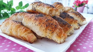 5 Dakikada Puf Puf Kabaran Çıtır Çıtır Olan Sodalı Börek TarifiBörek TarifleriGurbetinmutfagi [upl. by Neeli]