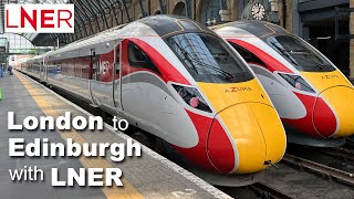 London to Edinburgh by train with LNER [upl. by Kolosick]