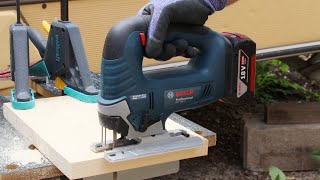 New 18V Cordless Jigsaw from Bosch GST 185LI Brushless [upl. by Tonya]