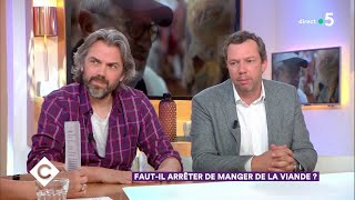 Fautil arrêter de manger de la viande   C à Vous  28062018 [upl. by Aisayn]