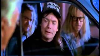 Classic Waynes World parodies Grey Poupon commercial [upl. by Hanikehs5]