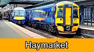 Trains at Haymarket 21052024 [upl. by Daloris]