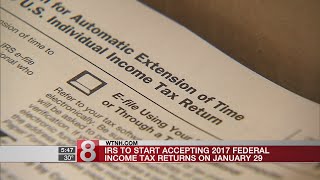 IRS to start accepting federal tax returns on January 29 [upl. by Lonnie110]