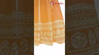 Our Luxurious Silk Fabric With Detailed Computer Pitta Work [upl. by Arondell]