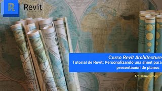 Tutorial de Revit Personalizando una hoja de plano layout para presentación de planos [upl. by Algar]