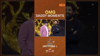 It’s not just on screen AlluArjunonline has had his share of OMG Daddy moments in real life too ❤️ [upl. by Frohman]