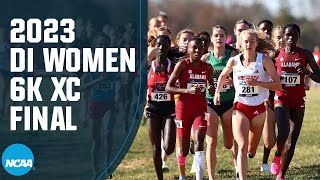 2023 NCAA DI womens NCAA cross country championship  FULL RACE [upl. by Inattirb]