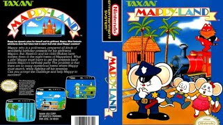 MappyLand Full Playthrough walkthrough nes [upl. by Borreri733]