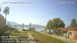 Live from Calis Beach Fethiye Turkey  Fethiye webcam [upl. by Rogergcam]