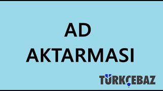 Ad aktarması sorusu  Test 2 Soru 2 Sözcükte Anlam [upl. by Kerk587]