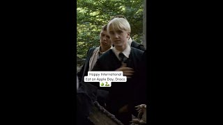 Draco Malfoy and the apple HarryPotter DracoMalfoy [upl. by Higgins359]