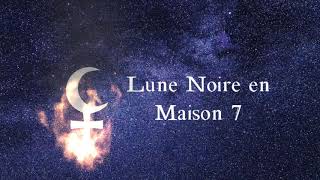 ⚸ Lune Noire  Lilith en Maison 7  Astrologie [upl. by Nivlac]