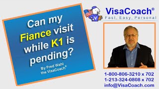 Can fiance visit USA while K1 visa application in process K137 [upl. by Torre]