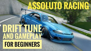 EASY DRIFT TUNE AND GAMEPLAY FOR NEW PLAYER ASSOLUTO RACING [upl. by Ahseer]