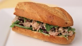 Tuna Baguette Sandwich  Laura Vitale  Laura in the Kitchen Episode 456 [upl. by Arimas309]