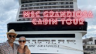 MSC Grandiosa cabin tour [upl. by Azriel]