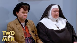 Sister Berta Arrives at the Hospital  Two and a Half Men [upl. by Eiralav]