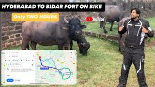 ख़तरनाक रास्ते बीदर भारत के कर्नाटक राज्य  ONE DAY TRIP HYDERABAD TO BIDAR EP 1 The rogue Elephant [upl. by Tennek]