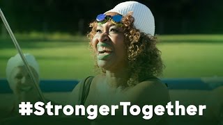 StrongerTogether Super Fan Cereal Surprise  GloZell [upl. by Lonna]