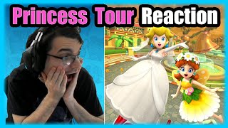 Mushroom Legacy Tour IS OPEN and Wii Daisy Circuit   Princess Tour Reaction  Mario Kart Tour [upl. by Stortz182]