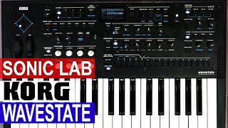 Sonic LAB  Korg Wavestate Review [upl. by Daj]