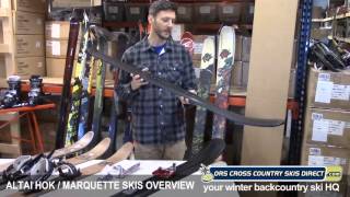 Altai Hok Marquette SkiSnowshoe Hybrids Review amp Comparison  ORS Cross Country Skis Direct [upl. by Peltz660]