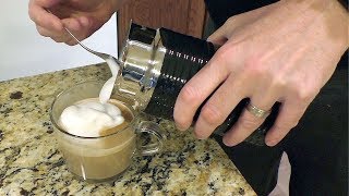 How to make FOAMY CAPPUCCINO AT HOME in 2019  Nespresso Inissia Aeroccino 3 Demo [upl. by Mattah]