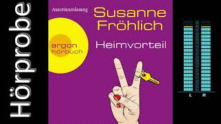 Susanne Fröhlich Heimvorteil Hörbuchvorstellung [upl. by Haridan479]