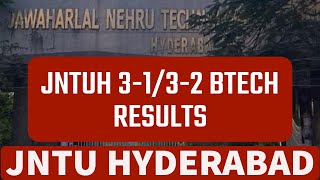 JNTUH 3132 BTECH RESULTSjntuhyderabad [upl. by Rintoul686]