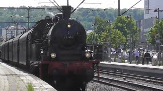 Bielefeld Nordkopf mit Dampflok 78 468 [upl. by Odo]