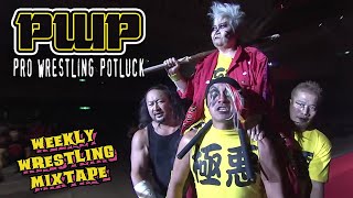 LAUNDRY DAY REF  Pro Wrestling Potluck 145  RING ANNOUNCER STORIES  Positivity in Wrestling [upl. by Taddeusz]