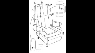 StepbyStep Guide Installing RV Cloth Seat Covers for Captain Chairs [upl. by Ebberta]