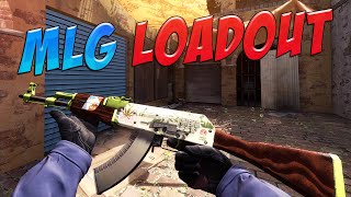 CSGO  The MLG Stickers Loadout [upl. by Oibaf]